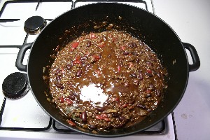 Chili Con Carne (med chokolade)